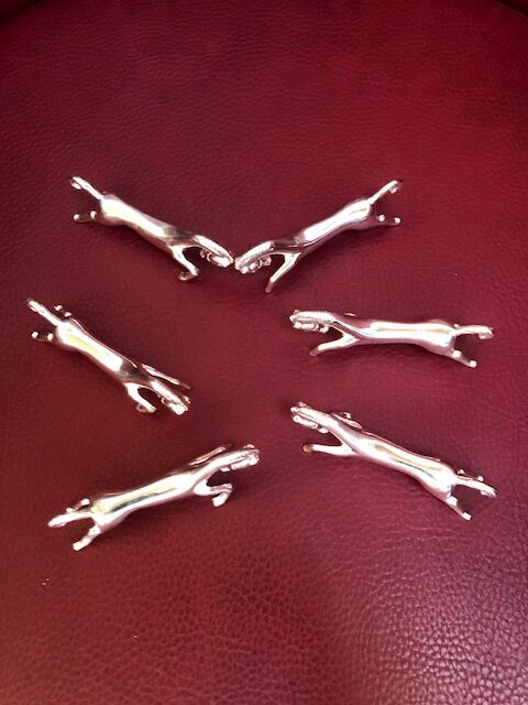 6 stainless steel knife holders