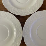 Soucoupe lierre sauvage porcelaine france