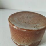 Antique water butter dish in stoneware – Handmade ceramics