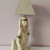Pharaoh statue table lamp