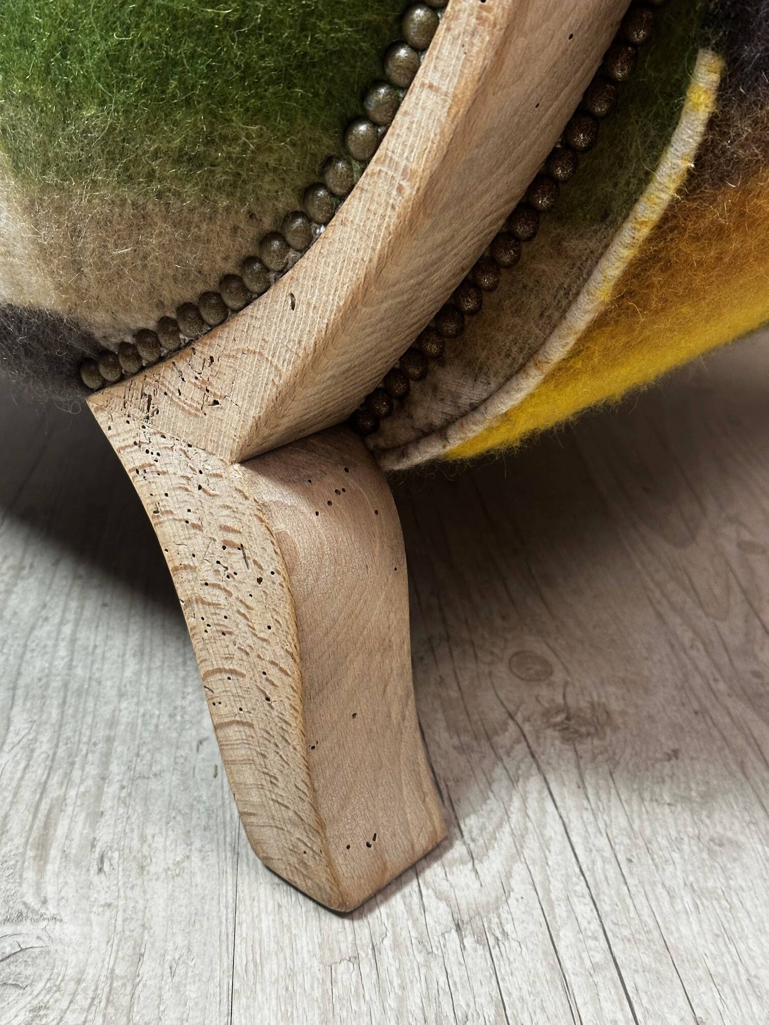 Fauteuil club refait