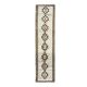 1970s Vintage Turkish Oushak Diamond Wool Runner 83x343