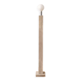 Travertine floor lamp, 1970