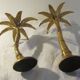 Pair of candlesticks - & Klevering - Palm trees - tropical atmosphere-