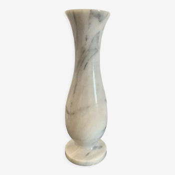 Vintage grey marble candle holder