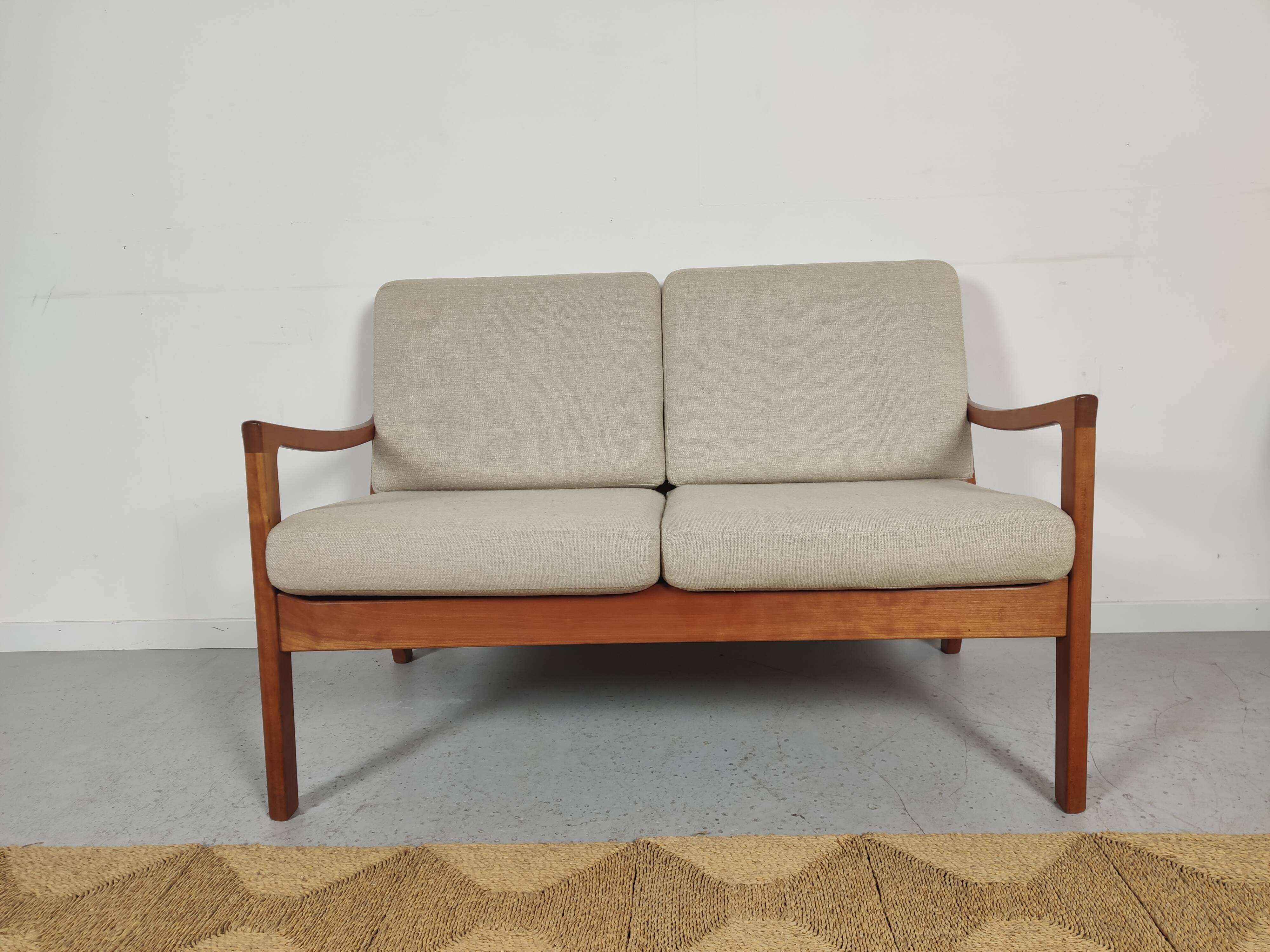 2-seater Senator sofa by Ole Wanscher , Denmark 1960s