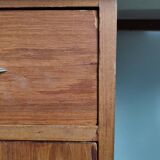 Desk from the 50s with compass feet