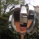 Vintage space age chrome floor lamp 1970