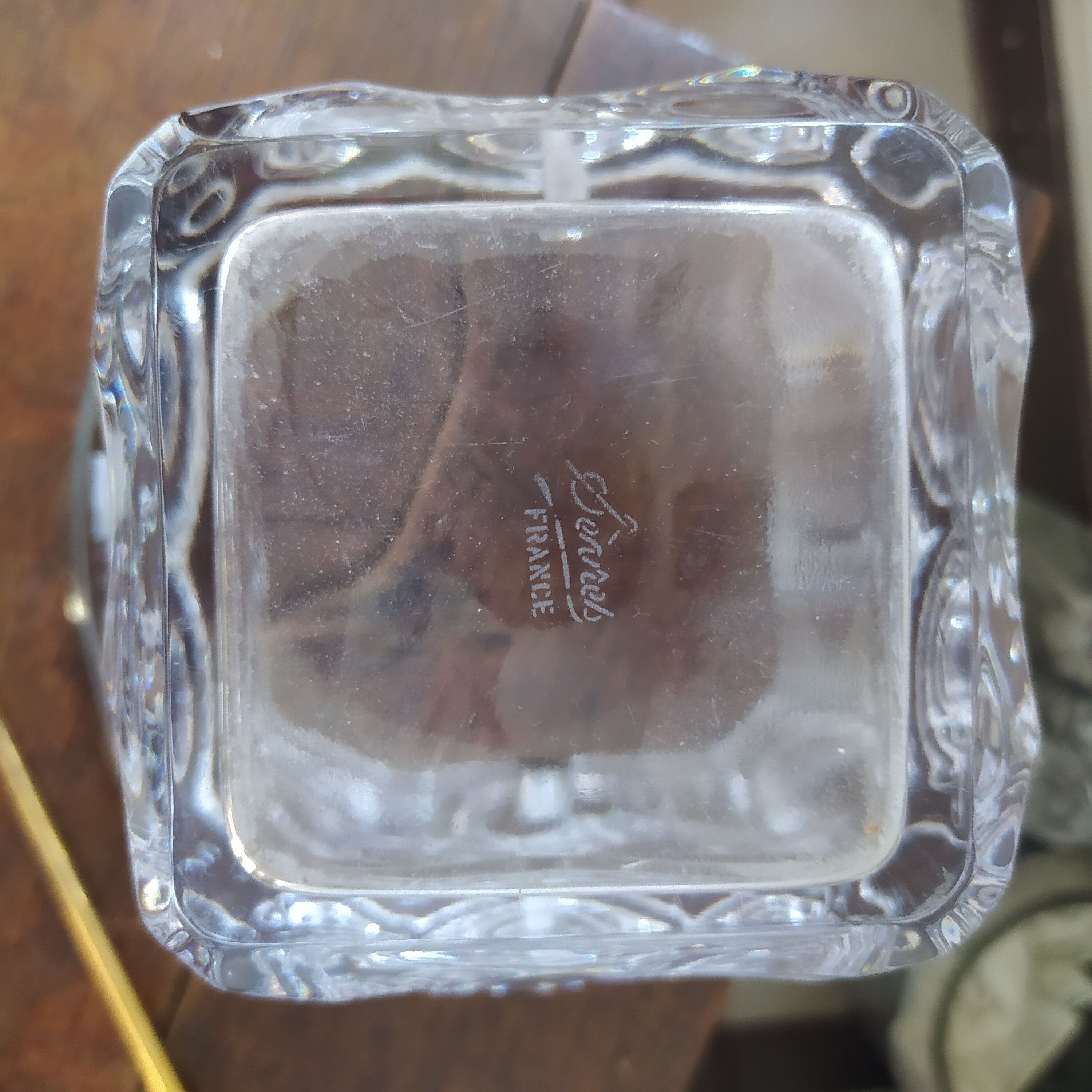 Sèvres crystal ice bucket year 1970