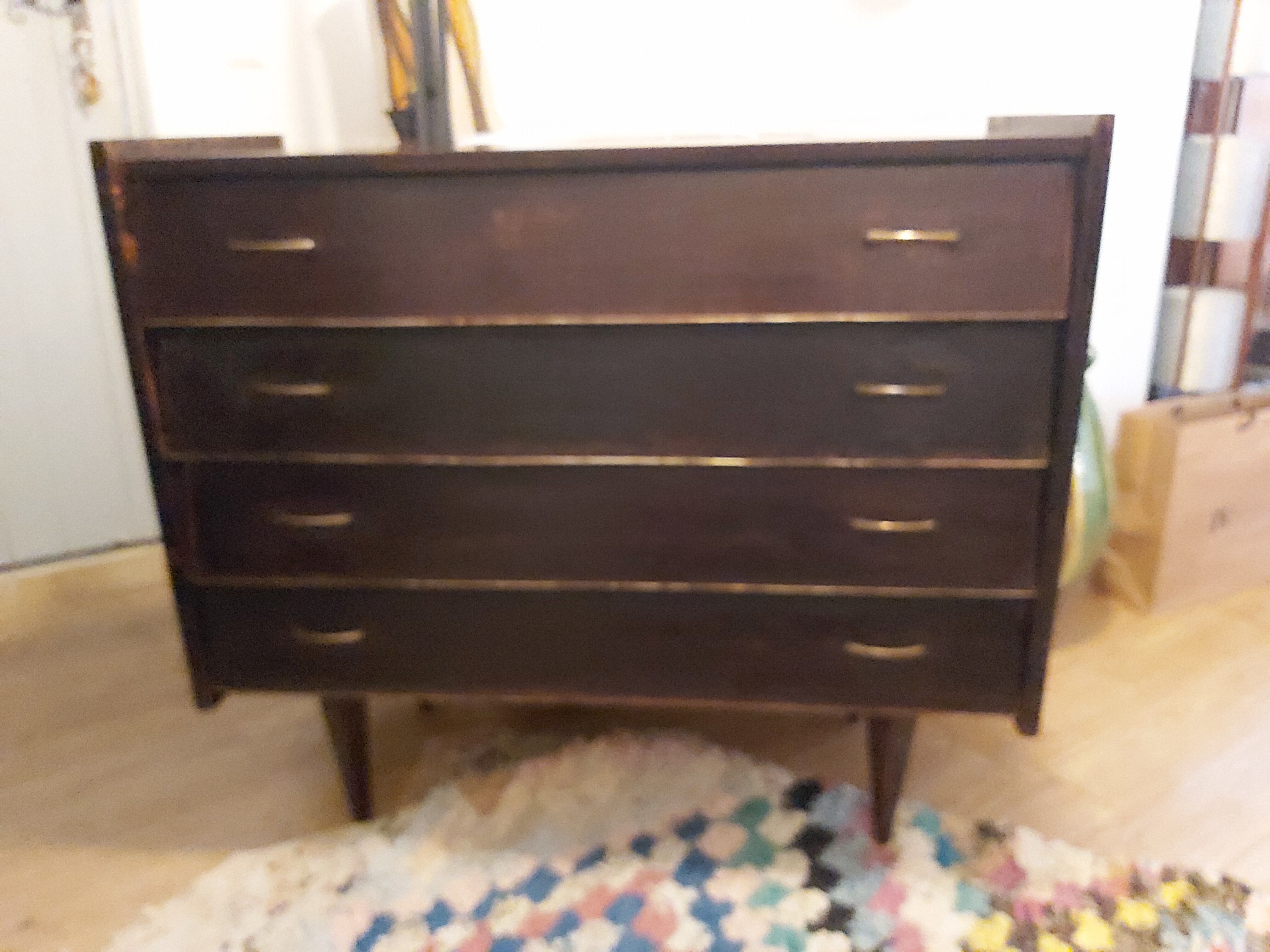 Vintage chest of drawers 4 drawers