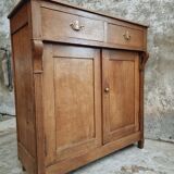 Antique cabinet oak 19th century sideboard