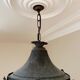 Antique Belgium Beaded Acorn Chandelier