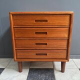 Teak chest of drawers Danish 1960s
