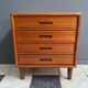 Commode en teck danoise des années 1960