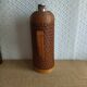 Vintage 70s rattan bamboo thermos carafe