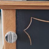 Bedside table compass legs
