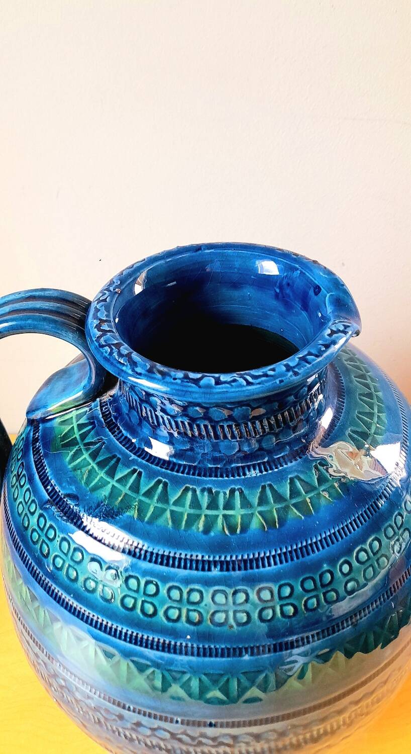 Cruche Rimini blu , Aldo Londi ,1970.