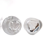 Six glasses Pitagora model design by Marco Zanuso for Arnolfo di Cambio.