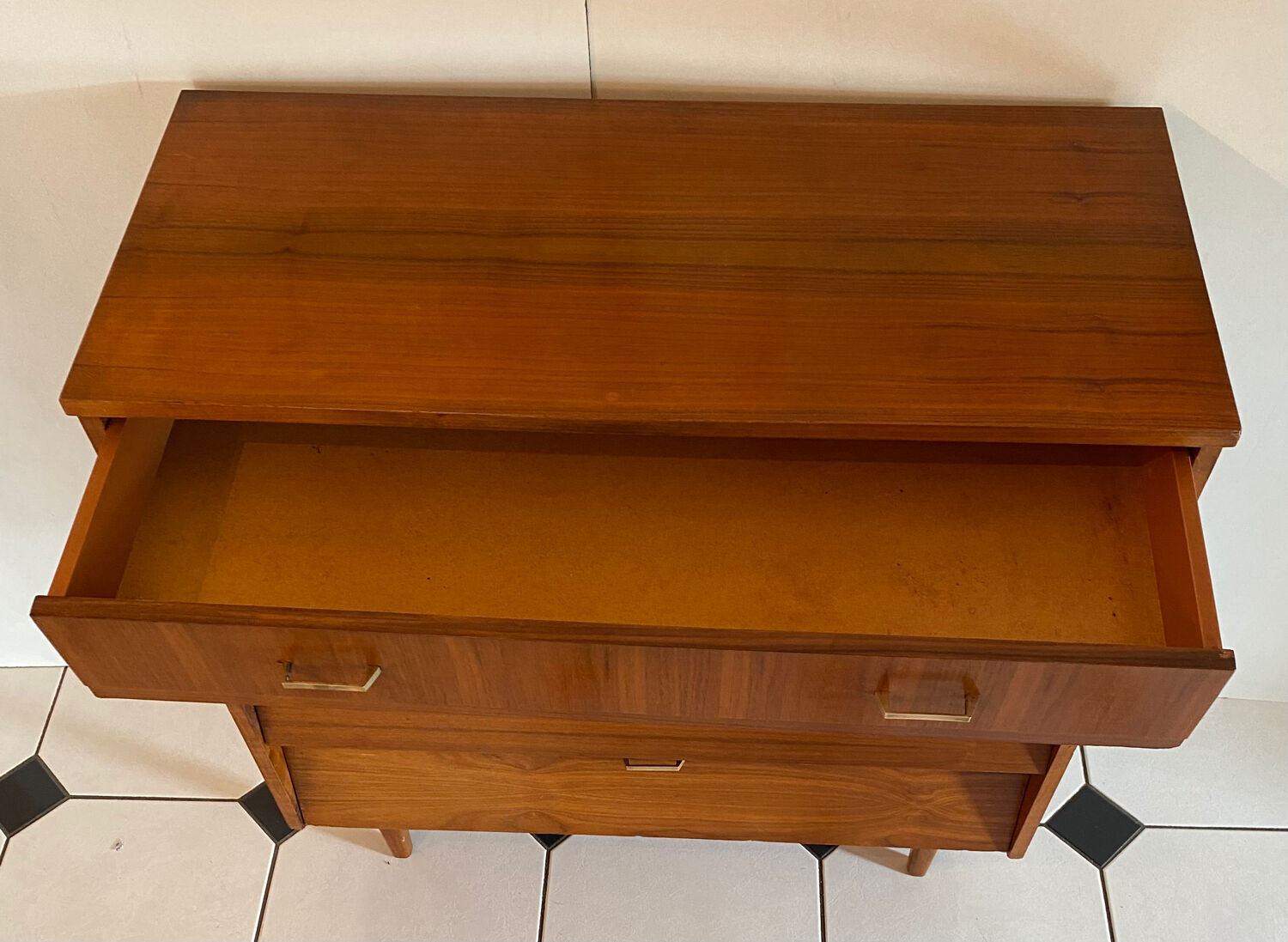 Vintage shoe cabinet 60s