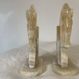 paire de serres livres tête de cheval 1970