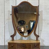 English mahogany dressing table from the late 19th century.