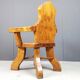 Vintage brutalist armchair, 1960s
