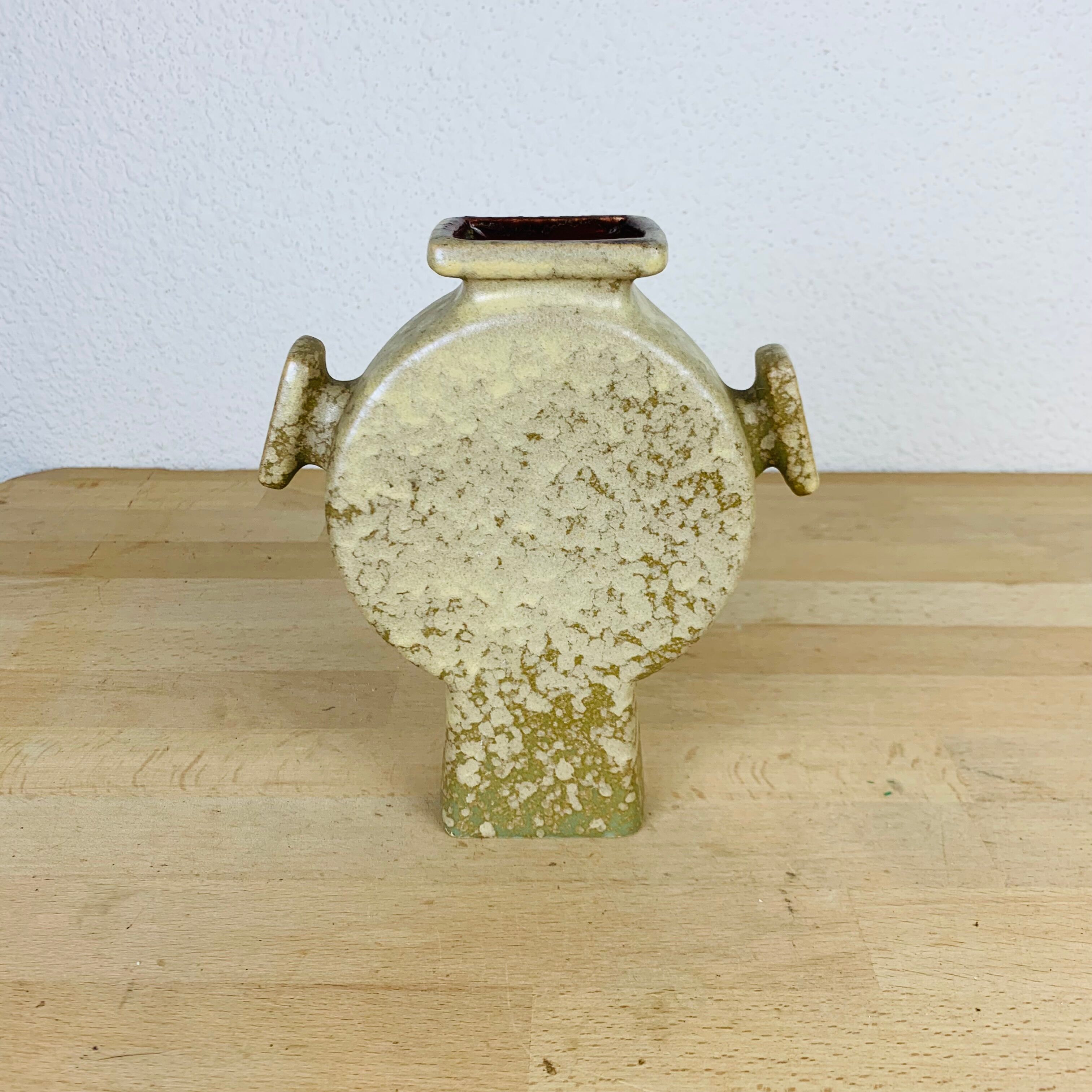 Free-form ceramic vase West Germany