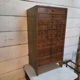 Watchmaker's workshop cabinet with drawers