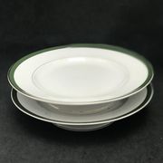 Plates on pedestal nineteenth century Villeroy and Boch