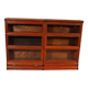 pair of Globe Wernicke London bookcases in oak circa 1900