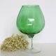Vase en verre Empoli, vintage