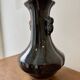 Chinese Studio Pottery Vase with Flambe Glaze
