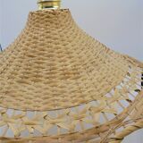Hanging lamp wicker