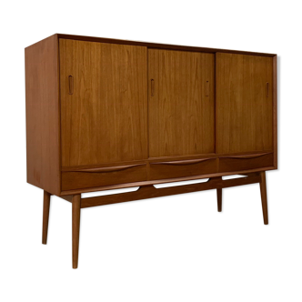 Midcentury danish teak credenza 1960s