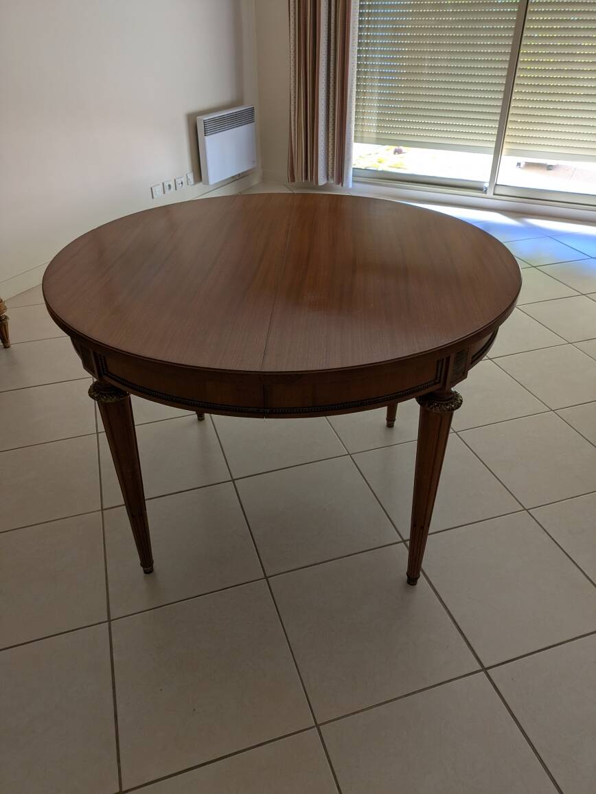 Cherry table "Louis XVI style"