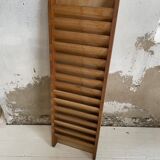 Oak wall magazine door