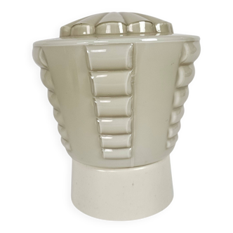 Thabur - opaline ceiling lamp - Art Deco - Holland - 2nd quarter of the 20t