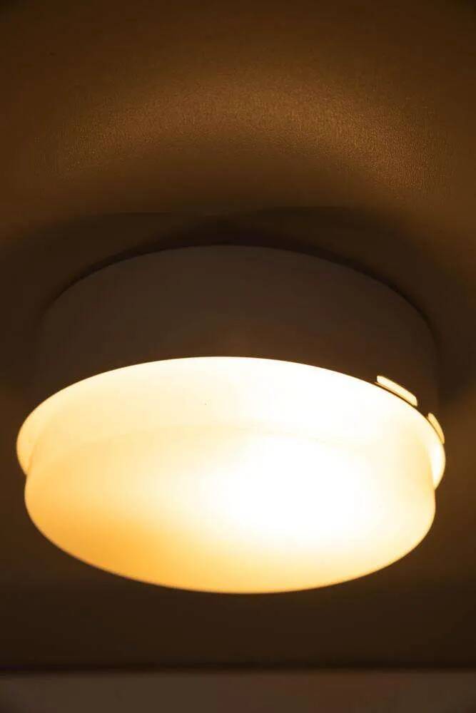 Ceiling/wall light from the 70s Space Age Ahlemann + Schlatter