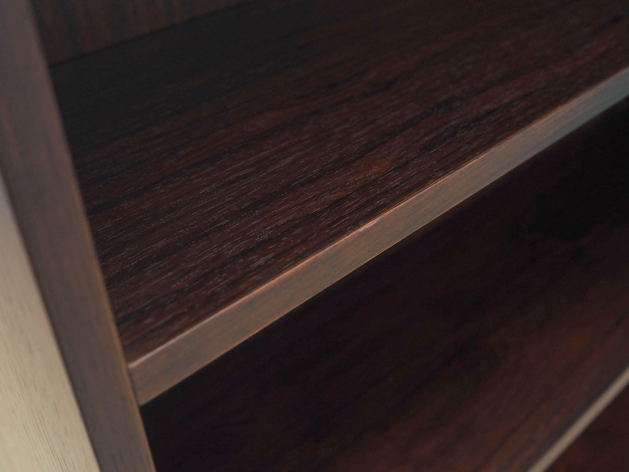 Rosewood bookcase, Danish design, 60s, made by Hornslet Møbelfabrik