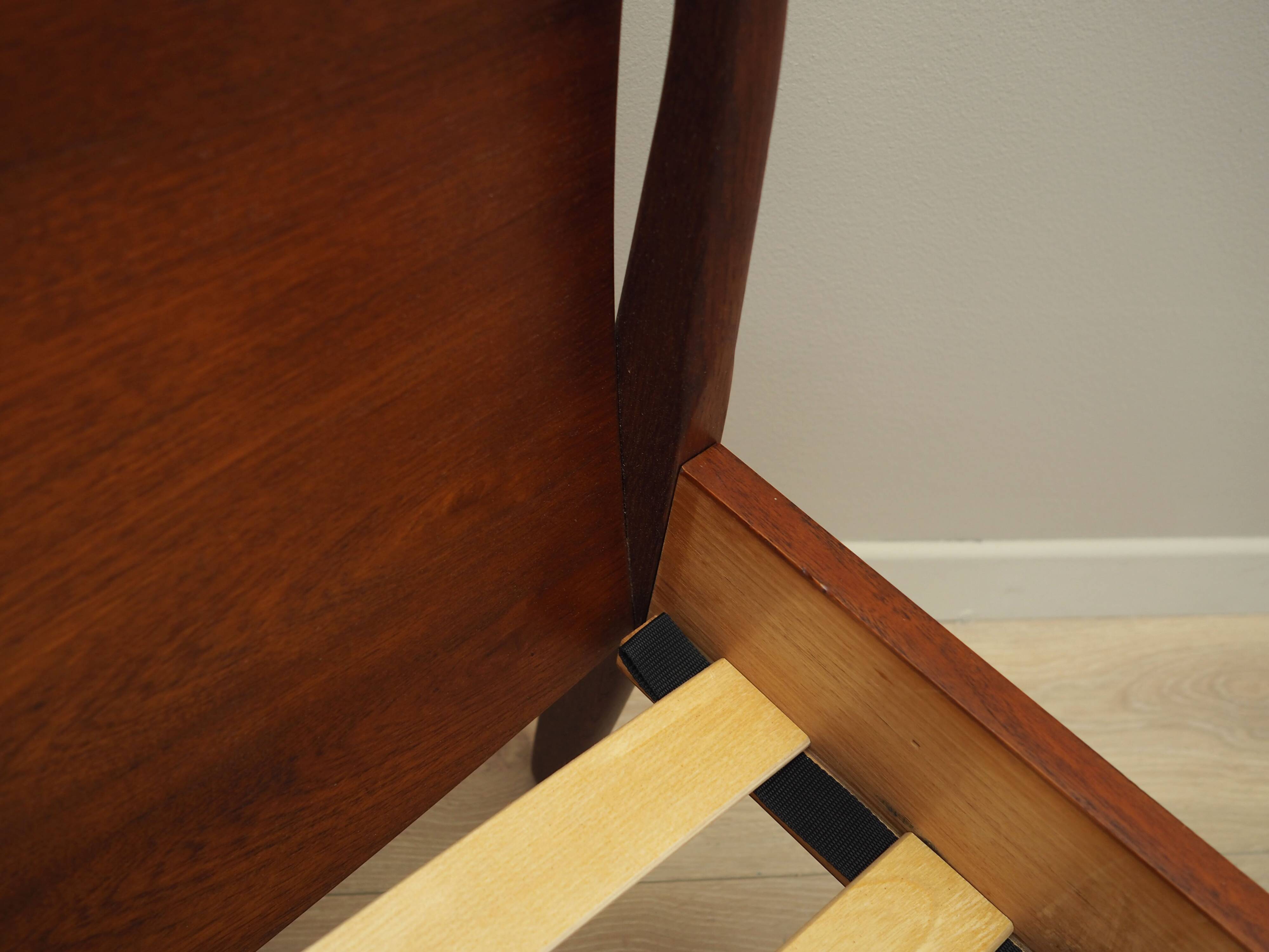 Teak bed, Danish design, 1970s, production: Denmark