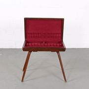 Vintage rosewood cutlery console