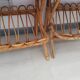 Paire de chevets vintage en rotin