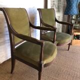 Pair of antique armchairs