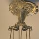 Lustre monte et baisse bronze ancien
