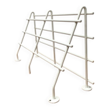 Mid-century modern minimalist metal coat rack from the 1960s.