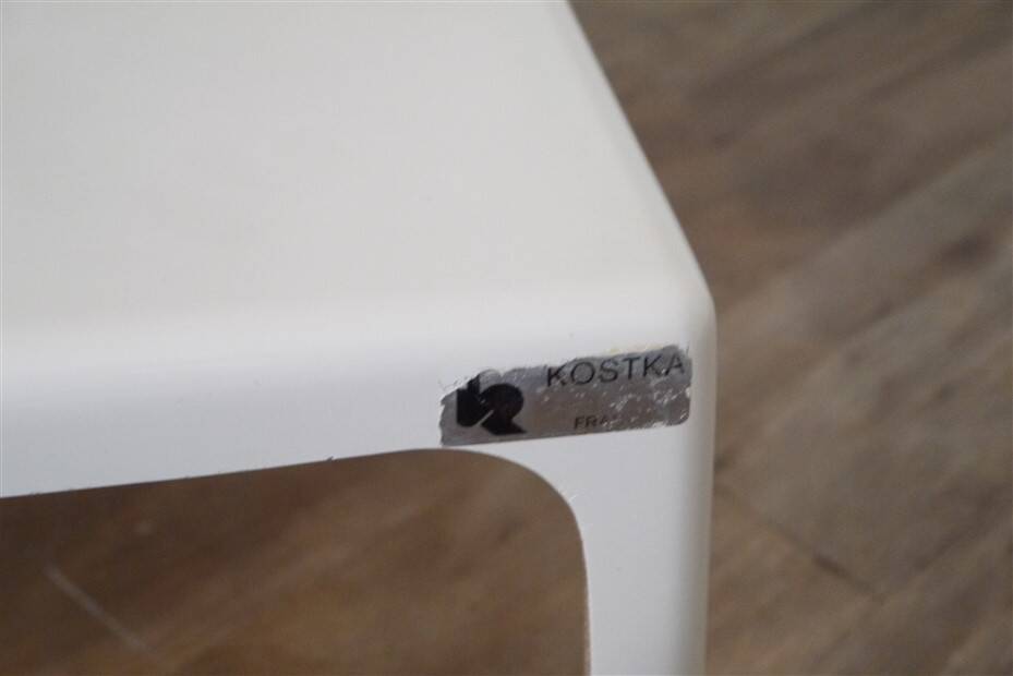 Fiberglass side table 1970