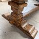 Large monastery-style table in aged fir.