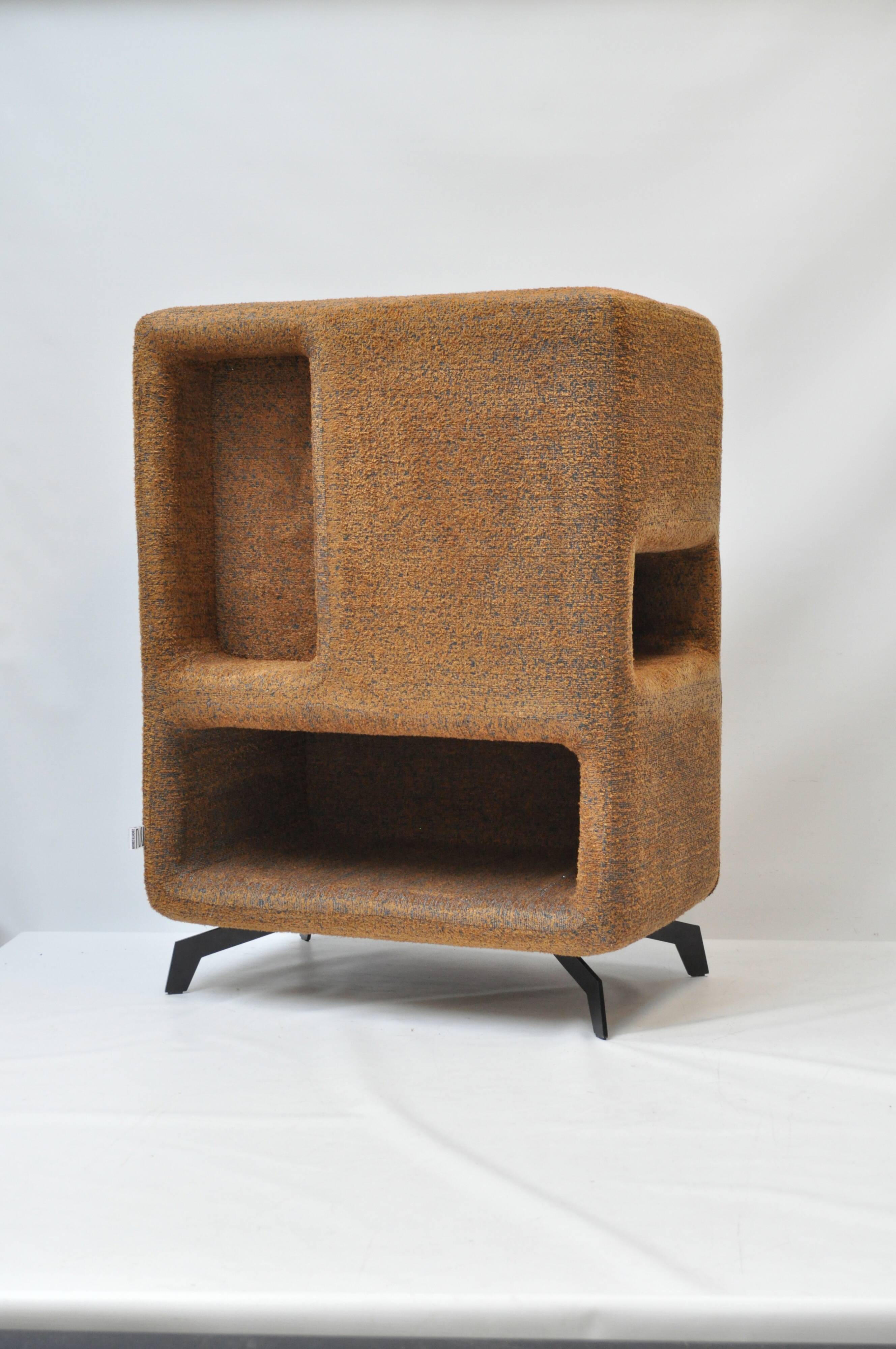 Cabinet — sculptural storage object handcrafted by Zachte Zaken.