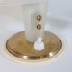 Pair of vintage spiral style bedside lamps, mid-century, Geru