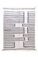 Contemporary Black and White Rug - 291 x 214 cm